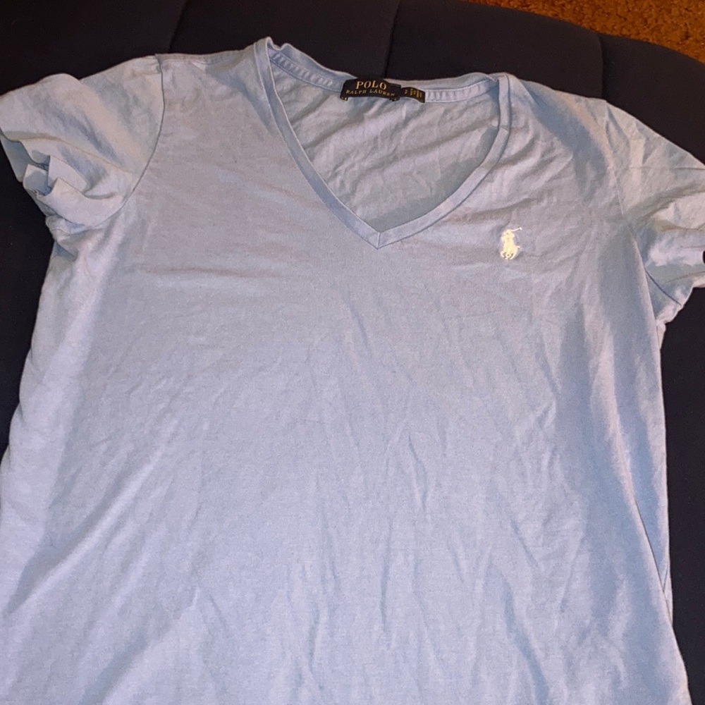 Light blue Polo shirt.💙